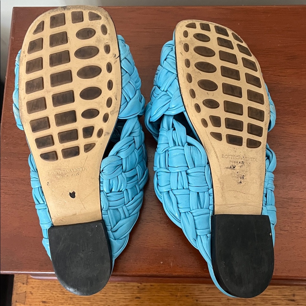 Bottega Veneta The Board Woven Sandals 39 - Picture 2 of 4